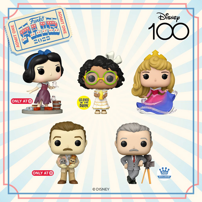 Funko Fair 2023 - Funko Pop Disney - The Walt Disney Company 100th Anniversary - New Funko Pop Vinyl Figures - 2 - Pop Shop Guide
