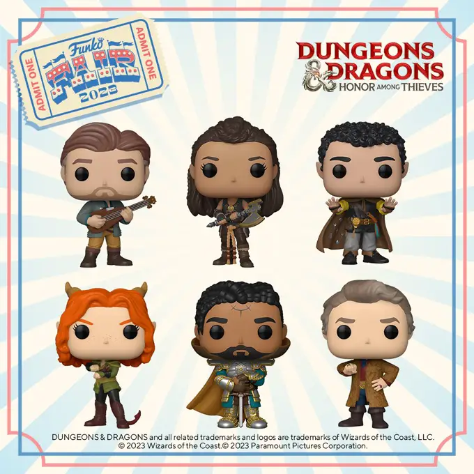 Funko Fair 2023 - Funko Pop Movies - Dungeons & Dragons Honor among Thieves - New Funko Pop Vinyl Figures - 1 - Pop Shop Guide