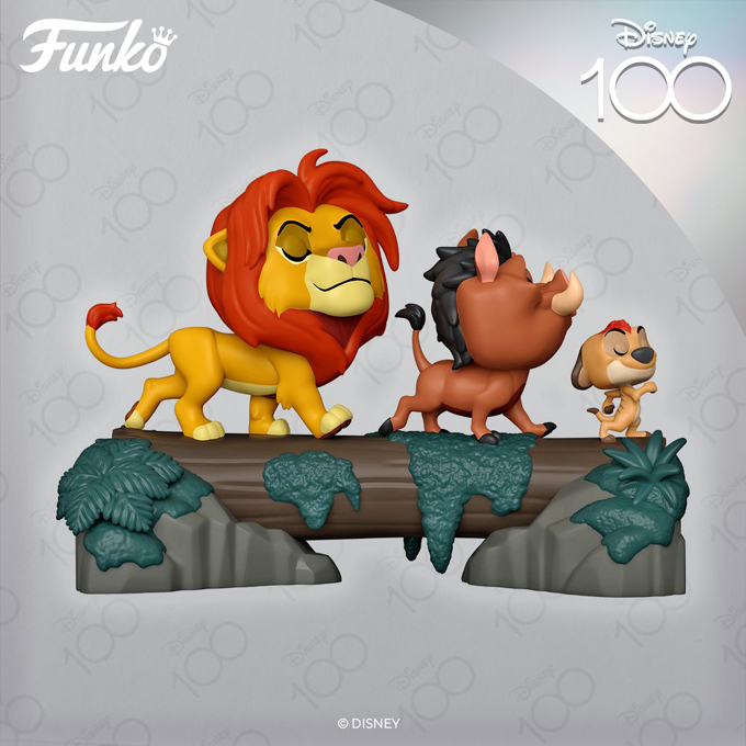 Funko Pop Disney - The Walt Disney Company 100th Anniversary - Moment Lion King - New Funko Pop vinyl Figures - Pop Shop Guide