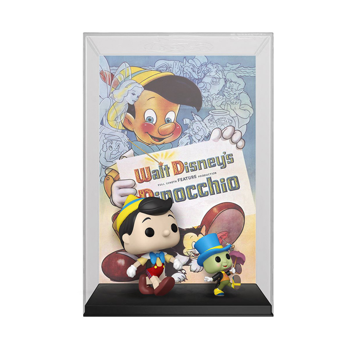 Pop! Movie Posters - (08) Pinocchio and Jiminy Cricket (1940) - Umboxed - Pop Shop Guide