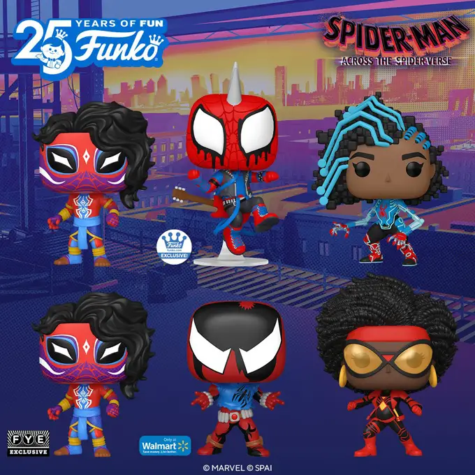 Funko Pop Marvel - Marvel Spider-Man Across the Spider-Verse - New Pop vinyl figures - 03 - Pop Shop Guide