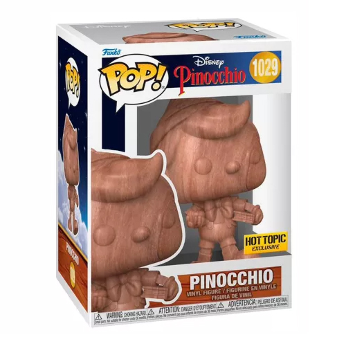 Pop! Disney (1029) - Pinocchio - Pinocchio (Wood) (Hot Topic) - (Box) Pop Shop Guide