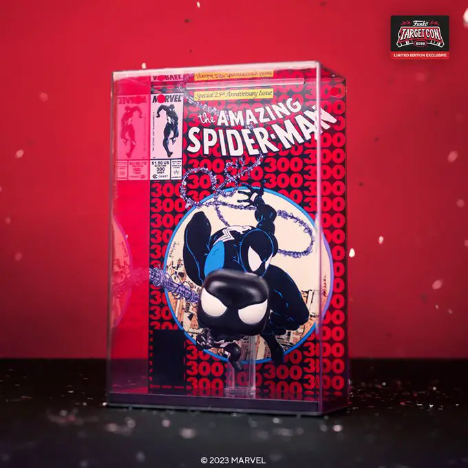 Target Con 2023 - Comic Covers - Spider-Man #300 - New Pop Vinyl Releases -- Pop Shop Guide