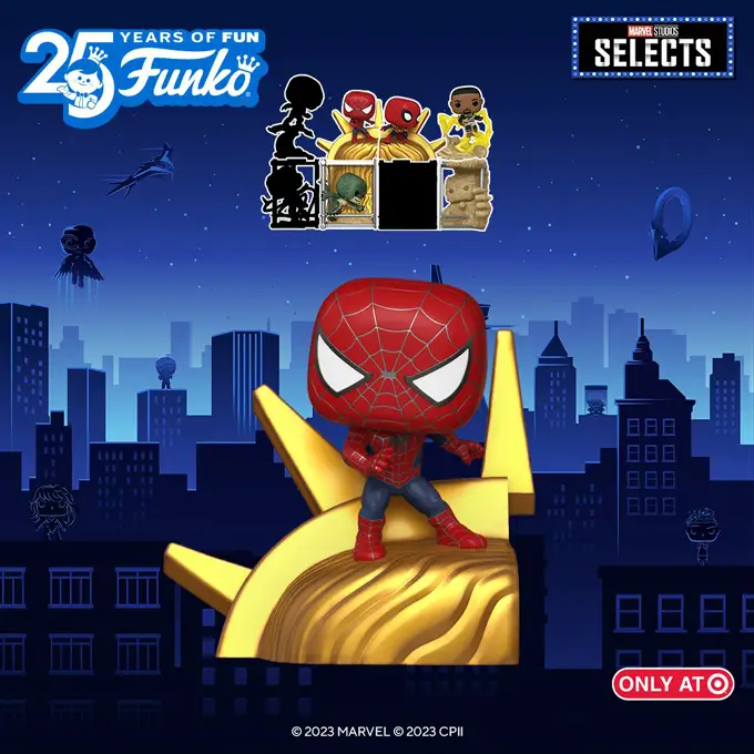 Funko Pop Marvel - Target Funko Pop Marvel Studios Selects - Marvel Spider-Man Final Battle Series - Friendly Neigborhood Spider-Man - Pop Shop Guide