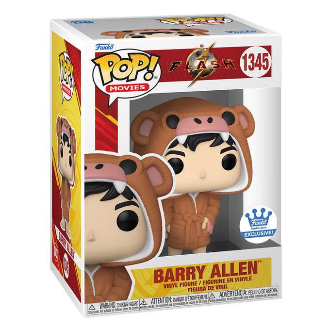 Funko Pop news - New exclusive DC The Flash Funko Pop! Barry Allen (Monkey Robe) figure - Box - Pop Shop Guide