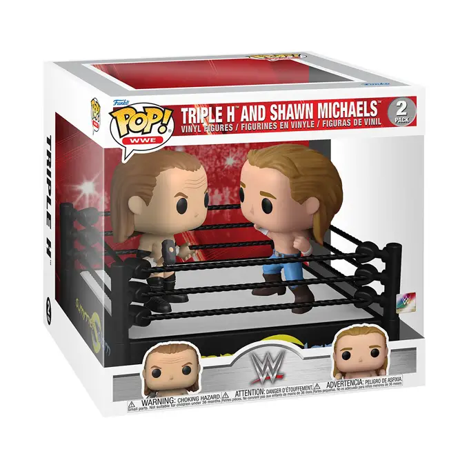 Pop! Sports - WWE - Triple H and Shawn Michaels (Ring Moment) (2 Pack) - Box - Pop Shop Guide