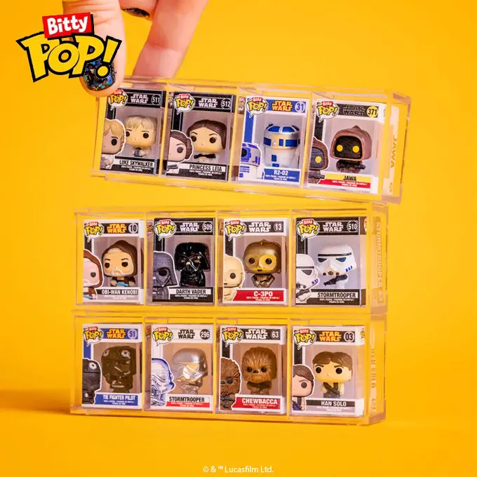 Funko Bitty Pop! - Bitty Pop! Mini Star Wars Series - 03 - Pop Shop Guide