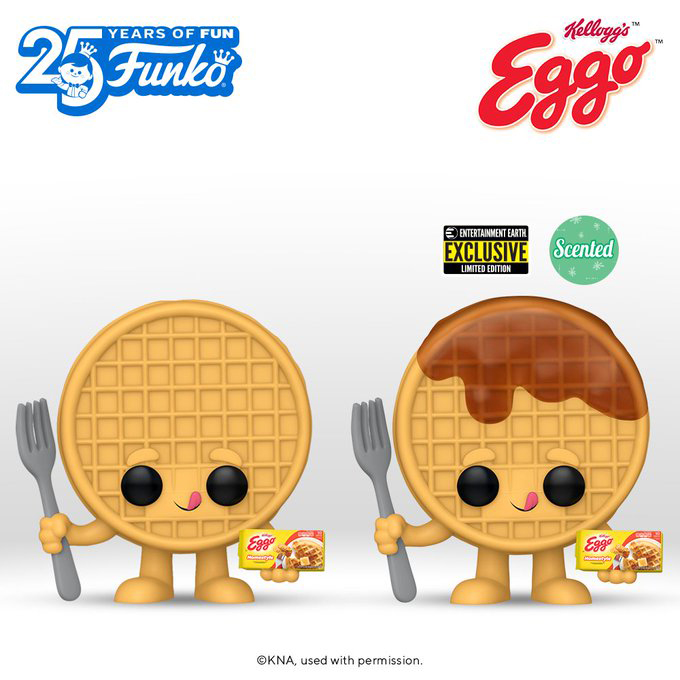 Funko Pop Ad Icons - Kellogg’s Eggo - New Kellogg’s Eggo (Scented) New Funko Pop Vinyl Figures - Pop Shop Guide