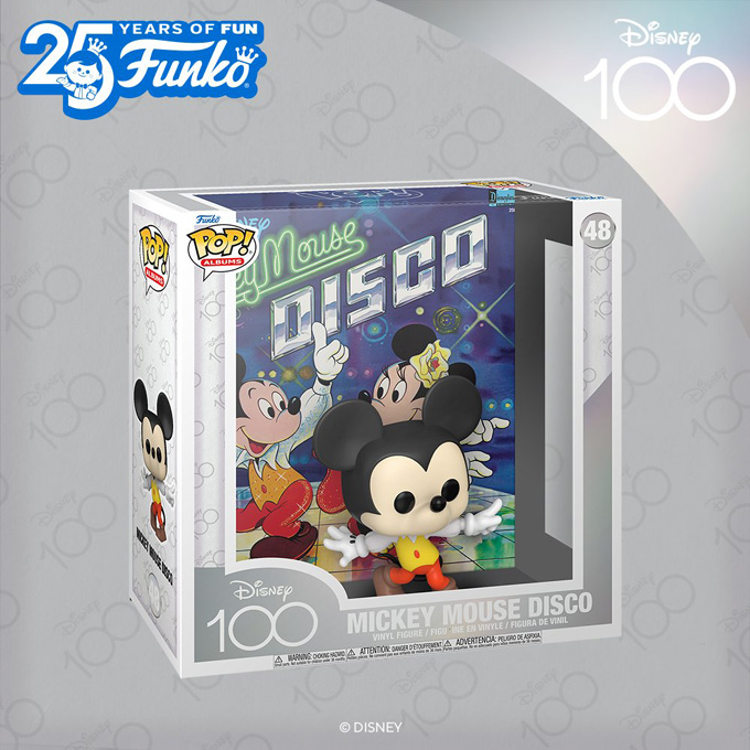 Funko Pop Albums - New The Walt Disney Company 100th Anniversary Mickey Mouse Disco Funko Pop Albums Figure - Pop Shop Guide