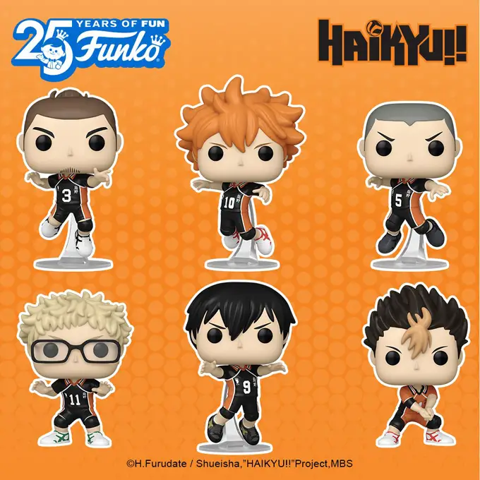 Funko Pop Animation - Haikyu!! - New Haikyu!! Anime Funko Pop Vinyl Figures - Pop Shop Guide