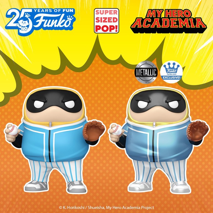 Funko Pop Animation - My Hero Academia - Hero League Baseball Figures - New Funko Pop Vinyl Figures 03 - Pop Shop Guide