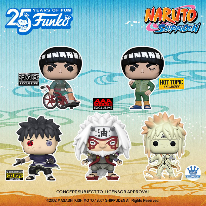 Funko Pop Animation - New Exclusive Funko Pop! Naruto Shippuden Pop Figures - New Funko Pop Vinyl Figures - Pop Shop Guide