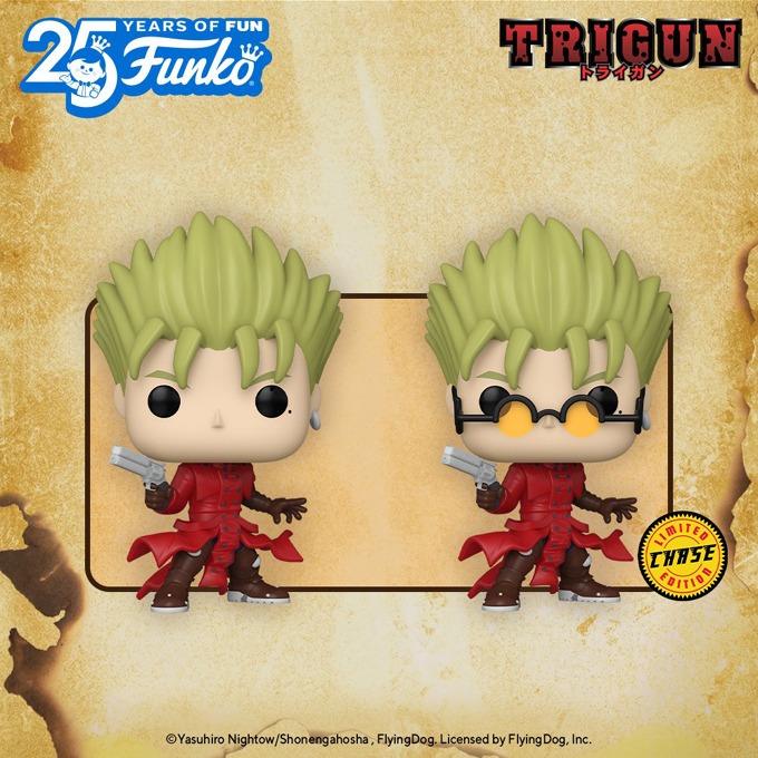 Funko Pop Animation - New Trigun Funko Pop Vinyl Figures - New Funko Pop Anime Figures 02 - Pop Shop Guide