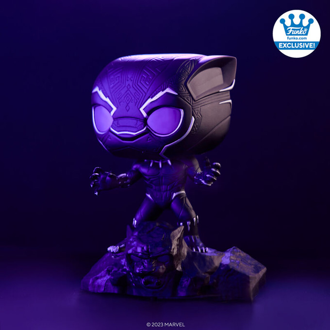 Funko Pop Marvel - Marvel Black Panther - Black Panther (Lights & Sound) figure - Pop Shop Guide