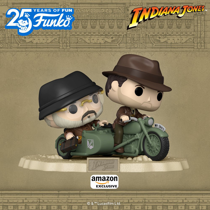 Funko Pop Movies Rides - Indiana Jones - Harrison Ford - New Funko Pop vinyl figures - Pop Shop Guide