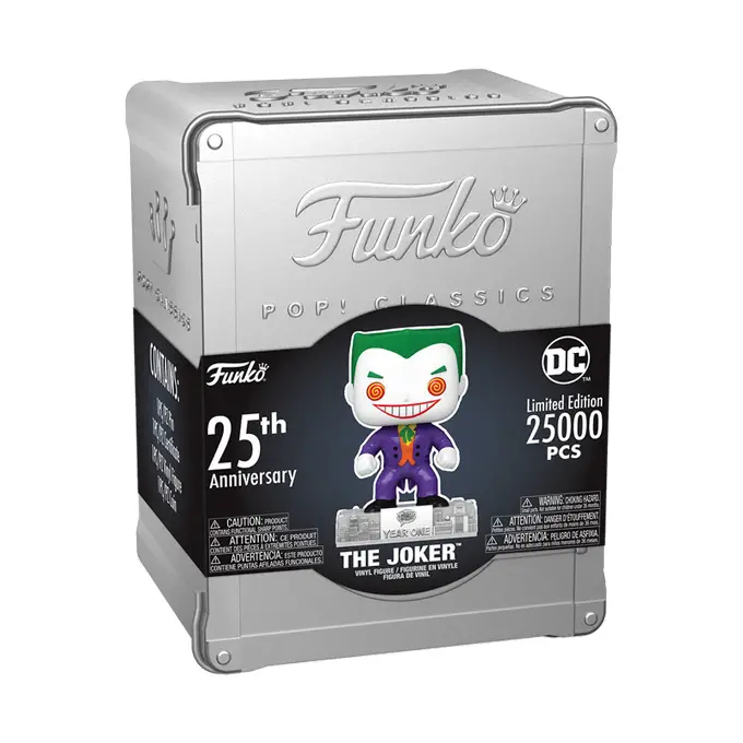 Pop! Classics - (06C) - The Joker – Funko 25th Anniversary (25,000 pcs) - 01 - Pop Shop Guide