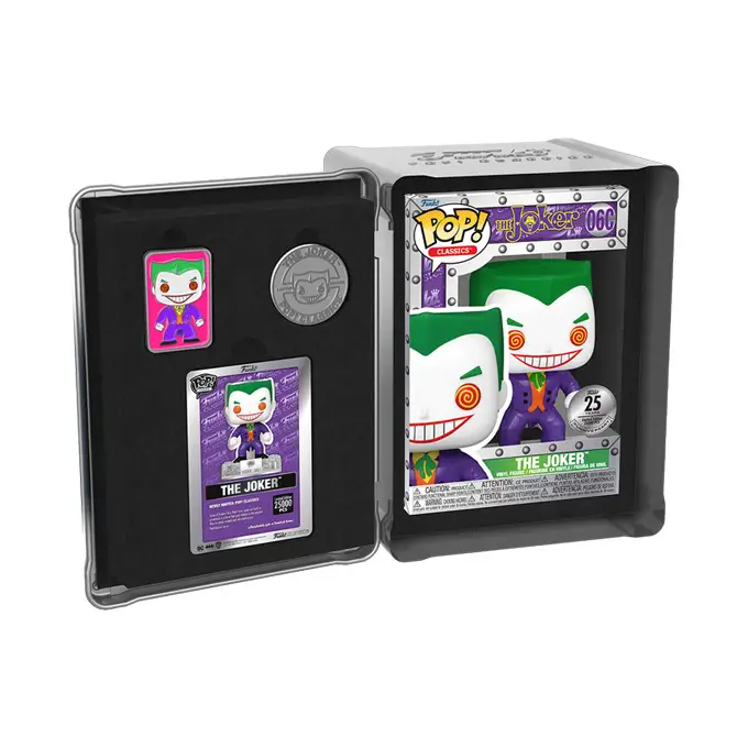 Pop! Classics - (06C) - The Joker – Funko 25th Anniversary (25,000 pcs) - 02 - Pop Shop Guide