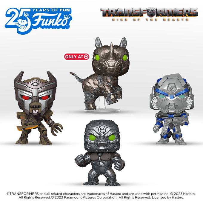 Funko Pop Movies - New Transformers Rise of the Beasts Funko Pop Vinyl Figures 01 - Pop Shop Guide