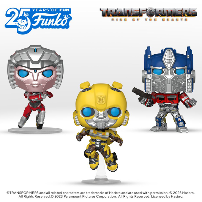 Funko Pop Movies - New Transformers Rise of the Beasts Funko Pop Vinyl Figures - Pop Shop Guide