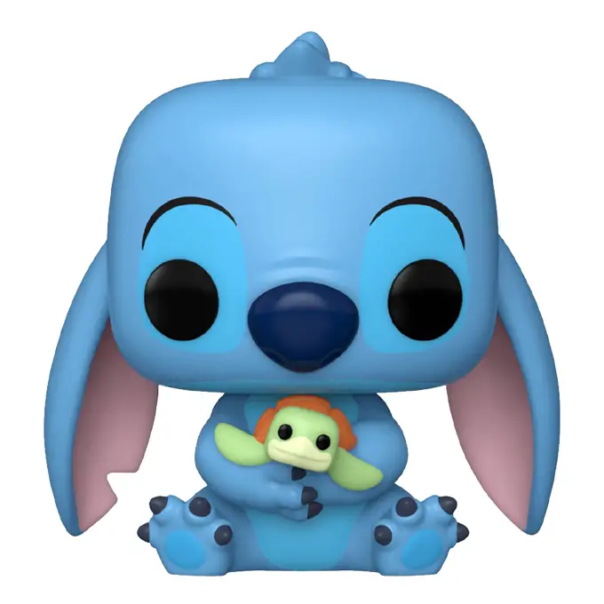 Funko Pop news - New exclusive Disney Lilo and Stitch Funko Pop! Stitch with Turtle figure - Pop Figure - Pop Shop Guide