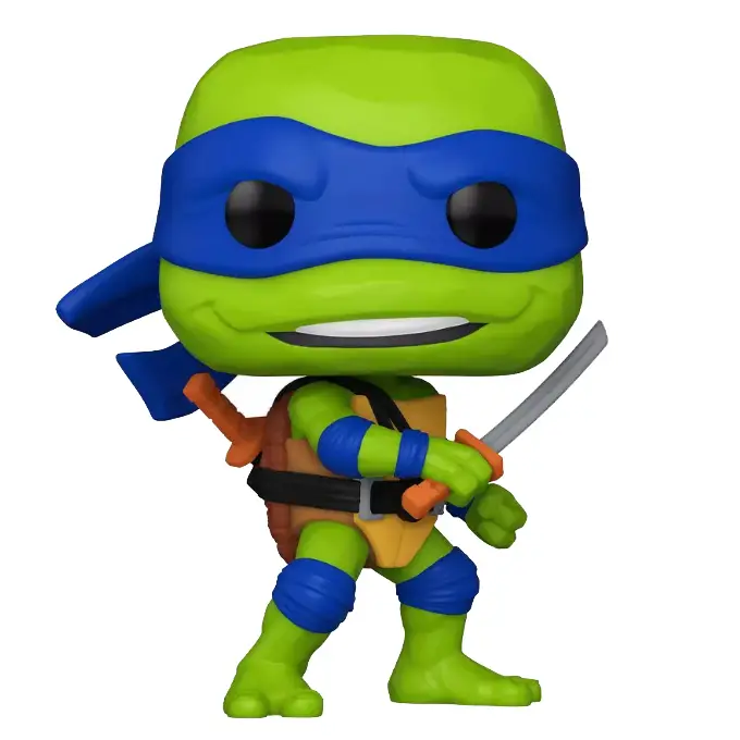 Funko Pop news - New exclusive Teenage Mutant Ninja Turtles Mutant Mayhem Funko Pop! vinyl figures - New Leonardo 10 Inch Figure - Pop Shop Guide