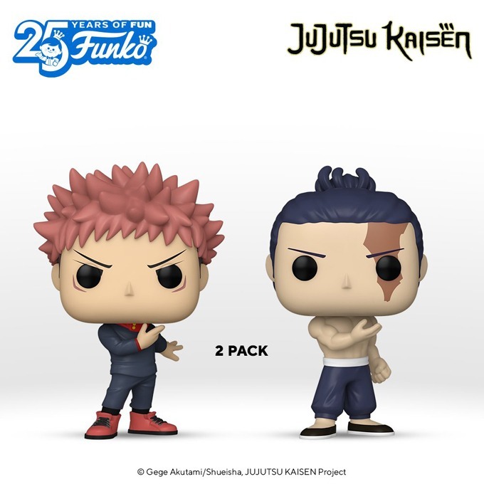 Funko Pop Animation - Jujutsu Kaisen - New Jujutsu Kaisen Funko Pop! Vinyl Figures - 2 Pack - Pop Shop Guide