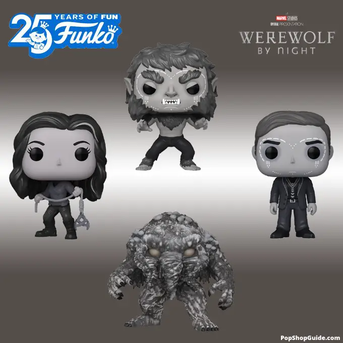 Marvel Werewolf By Night Funko Pops Finally Emerge From The Shadows