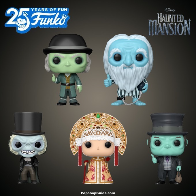 Funko Pop Disney - Haunted Mansion - New Haunted Mansion (Movies 2023) Funko Pop Vinyl Figures - Pop Shop Guide