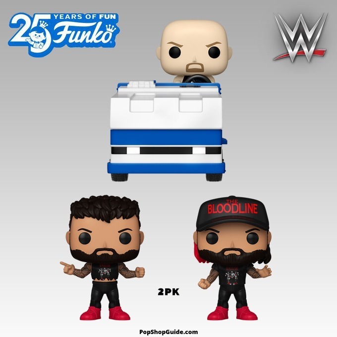 Funko Pop WWE - New WWE 60th Anniversary Funko Pop Vinyl Figures - Funko Pop Rides and 2 Pack - Pop Shop Guide