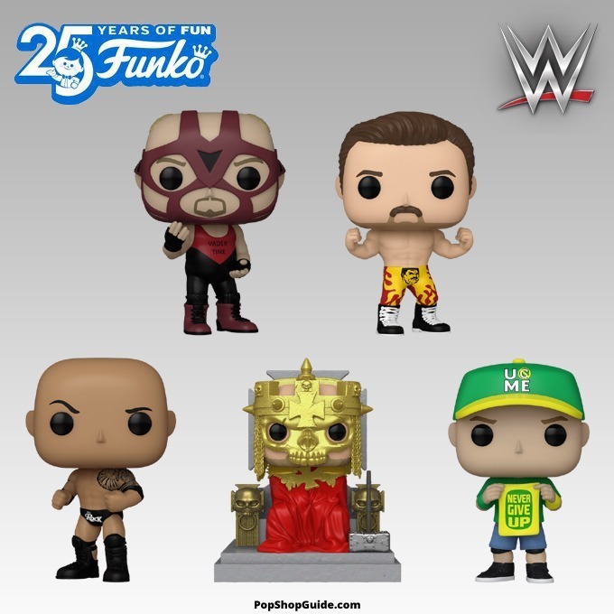 Funko Pop WWE - New WWE 60th Anniversary Funko Pop Vinyl Figures - Pop Shop Guide
