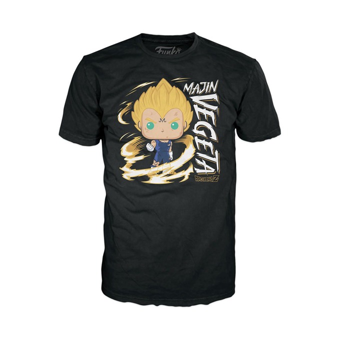 Funko Pop news - New Dragon Ball Z Majin Vegeta (Glow) Funko Pop! vinyl figure and T-Shirt bundle - 04 - Pop Shop Guide