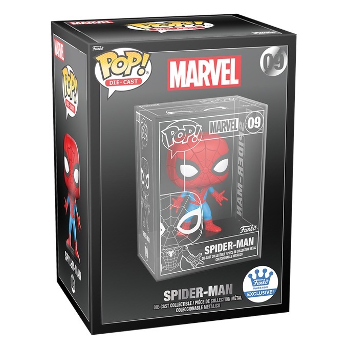 Funko Pop news - New Marvel Spider-Man Funko Pop! Die-Cast figure - Pop Box - Pop Shop Guide