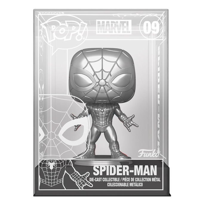 Funko Pop news - New Marvel Spider-Man Funko Pop! Die-Cast figure - Pop Figure Chase - Pop Shop Guide