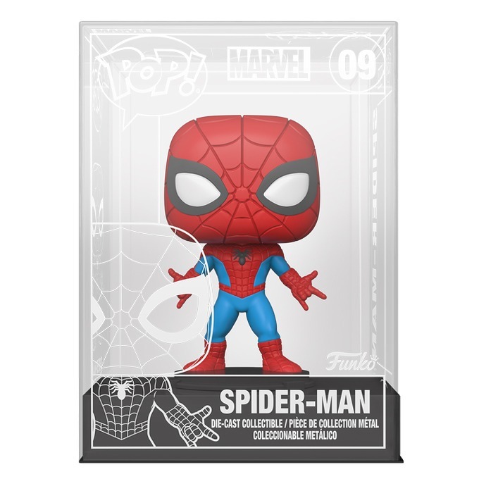 Funko Pop news - New Marvel Spider-Man Funko Pop! Die-Cast figure - Pop Figure - Pop Shop Guide