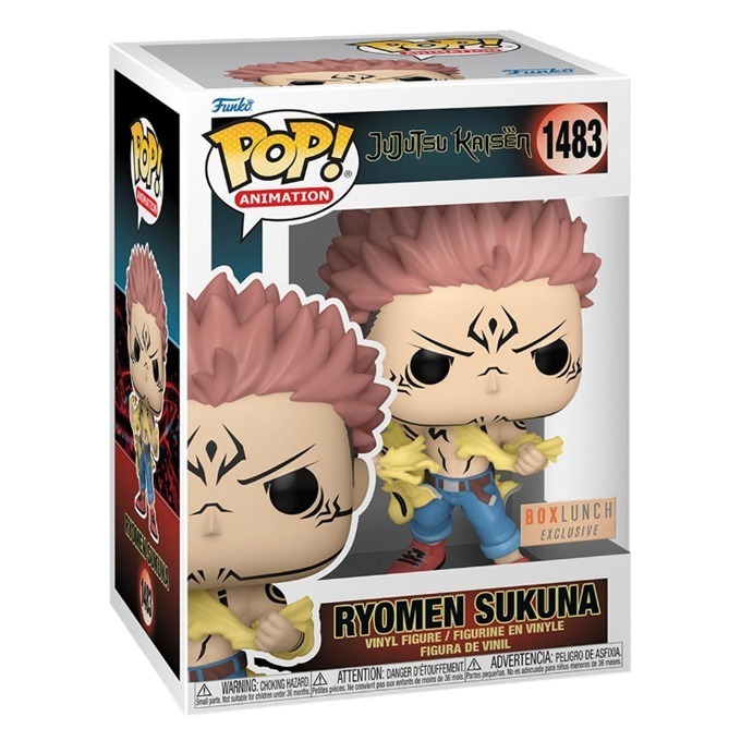 Funko Pop news - New exclusive Jujutsu Kaisen Funko Pop! vinyl Ryomen Sukuna figure - Pop Box - Pop Shop Guide