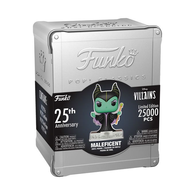 Pop! Classics - (09C) - Disney Villains Maleficent – Funko 25th Anniversary (25,000 pcs) - 01 - Pop Shop Guide