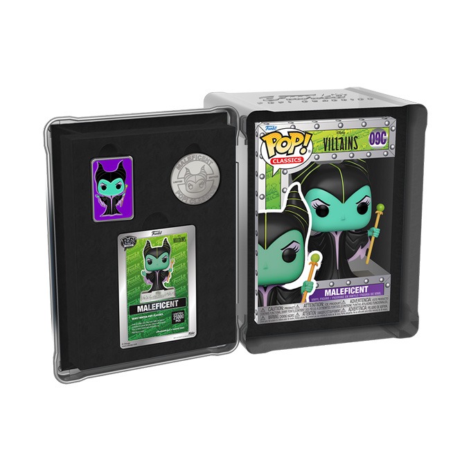Pop! Classics - (09C) - Disney Villains Maleficent – Funko 25th Anniversary (25,000 pcs) - 02 - Pop Shop Guide