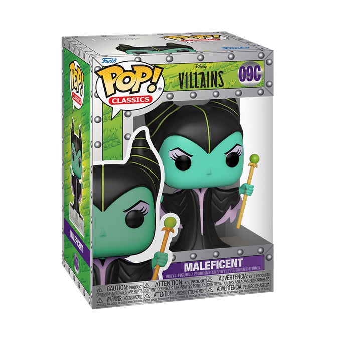 Pop! Classics - (09C) - Disney Villains Maleficent – Funko 25th Anniversary (25,000 pcs) - 03 - Pop Shop Guide