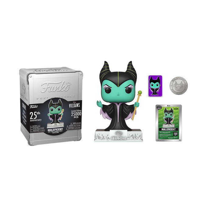 Pop! Classics - (09C) - Disney Villains Maleficent – Funko 25th Anniversary (25,000 pcs) - 05 - Pop Shop Guide