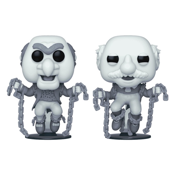 Funko Pop news - New exclusive The Muppet Christmas Carol Funko Pop! The Marley Brothers (Glow) 2 Pack - Pop Figure - Pop Shop Guide