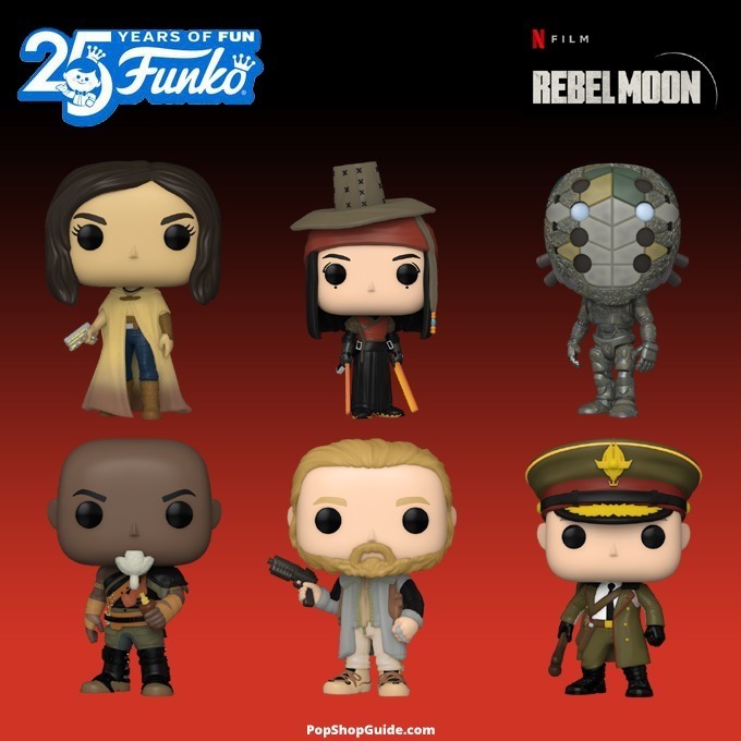 Funko Pop Movies - Rebel Moon - New Rebel Moon (Movie) Funko Pop Vinyl Figures - Pop Shop Guide