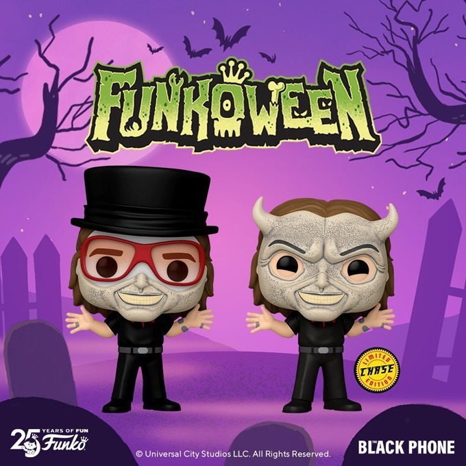 Funko Pop Movies - The Black Phone - New The Black Phone Funko Pop Vinyl Figures (Chance of Chase) - Pop Shop Guide