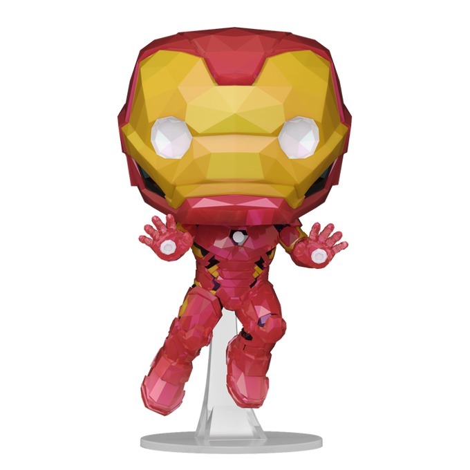 Funko Pop news - New exclusive Disney 100th Funko Pop! Marvel Iron Man (Facet) figure - Pop Figure - Pop Shop Guide