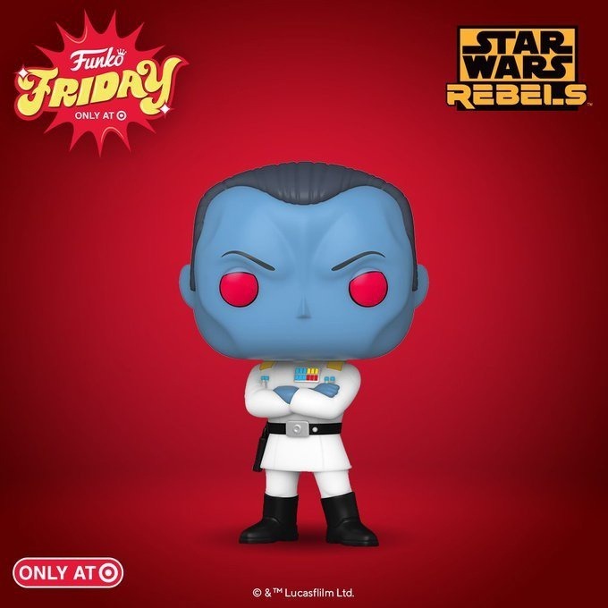 Funko Pop Star Wars - New Star Wars Rebels Funko Pop Grand Admiral Thrawn figure (Target Funko Friday) - Pop Shop Guide