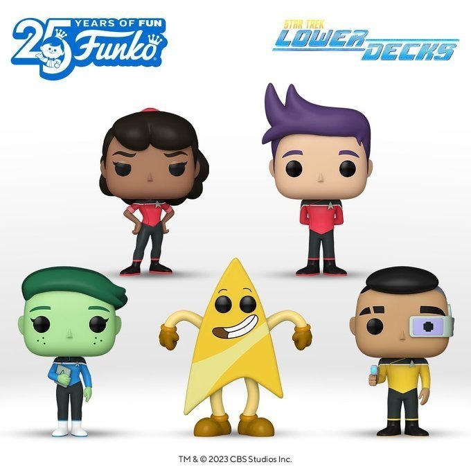 Funko Pop Television - New Funko Pop Vinyl Star Trek Lower Decks (TV Series) Figures - New Funko Pop Vinyl Figures - Pop Shop Guide