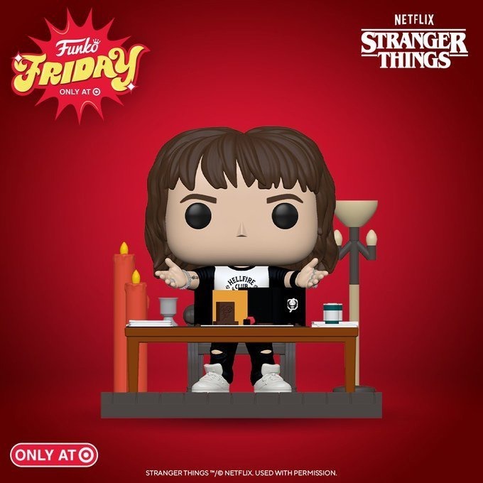 Funko Pop Television - Stranger Things Season - New Campaign Eddie (Target Funko Friday) Funko Pop Vinyl Figure - Pop Shop Guide