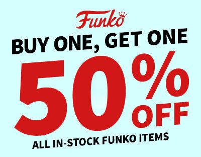 Funko Pop news - Entertainment Earth Buy One, Get One 50% Off on All In-Stock Funko Sale - Pop Shop Guide