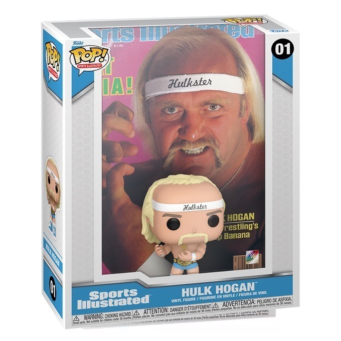 Funko Pop news - New 1985 Sports Illustrated WWF Hulk Hogan (Mat Mania) Funko Pop! Magazine Cover figure - Pop Box - Pop Shop Guide