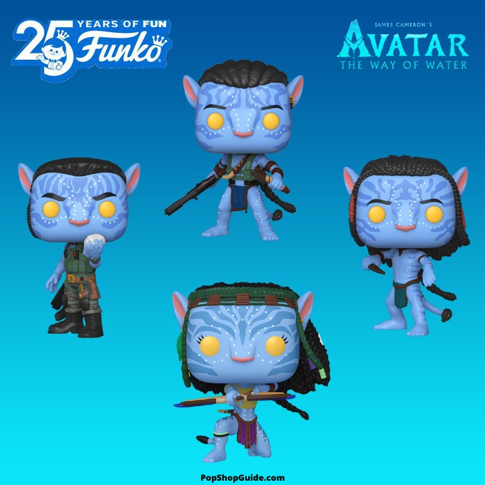 Funko Pop Movies - New Avatar The Way of Water (Movie) Funko Pop! vinyl figures - Pop Shop Guide
