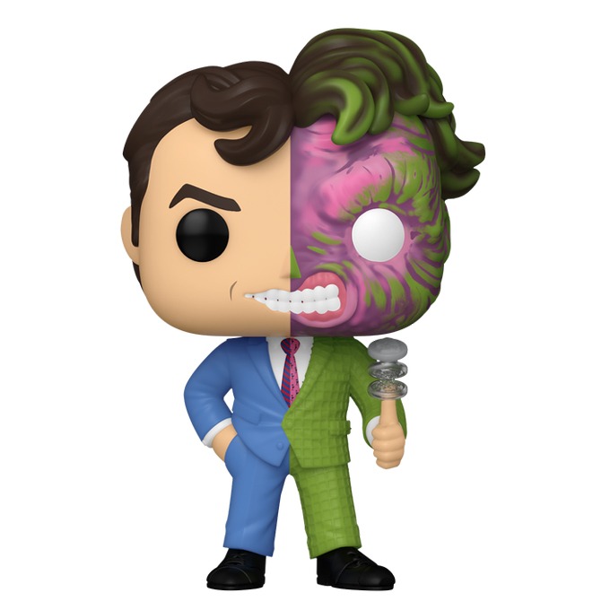 Funko Pop news - New Warner Bros. 100th Anniversary Funko Pop! vinyl Two-Face (Flipping Coin) figure - Pop Figure - Pop Shop Guide